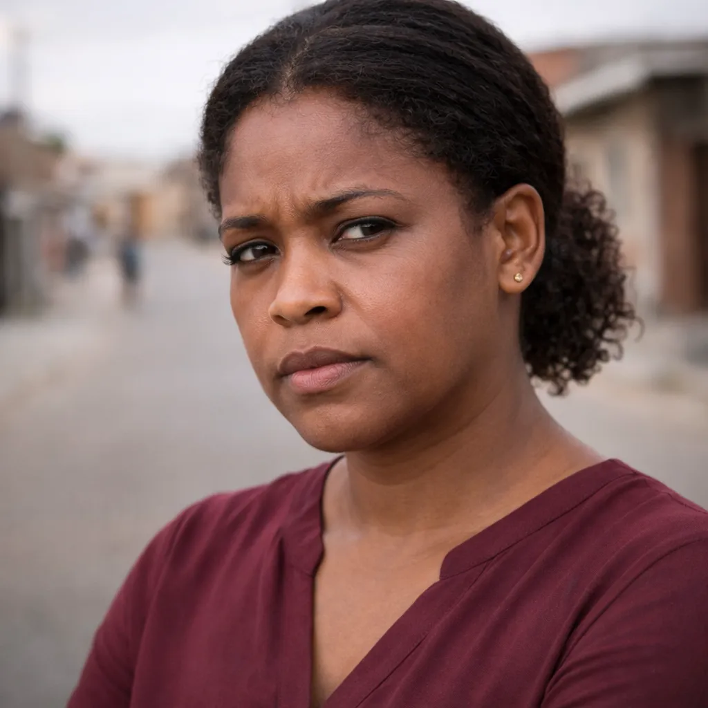 A serious portrait of Lerato Mokoena, a mother who pursued a medical malpractice claim for a delayed meningitis diagnosis.