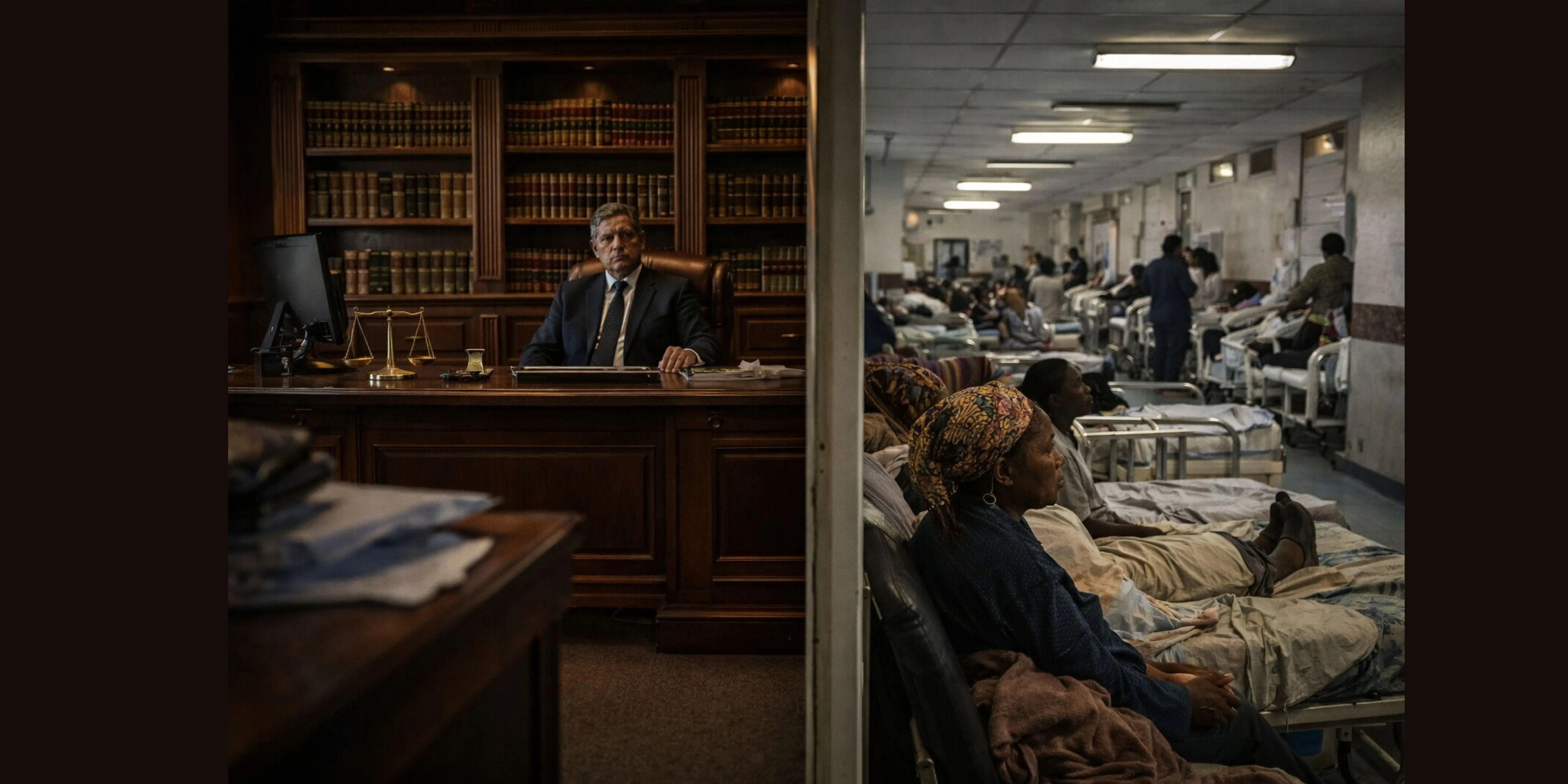 Johannesburg’s Divide Between Legal Promises and Hospital Silence